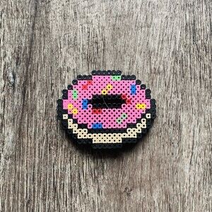 Doughnut Magnet handmade perler beads